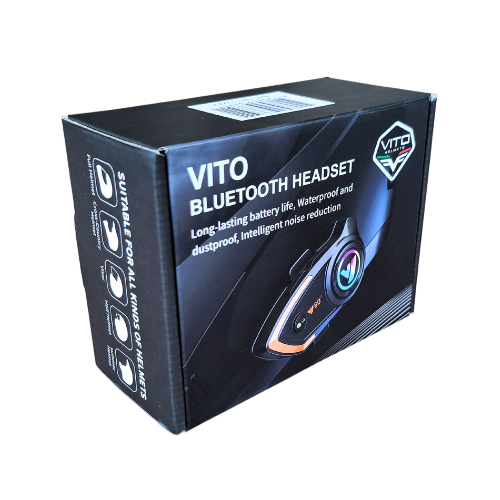 Bluetooth vito helm headset intercom