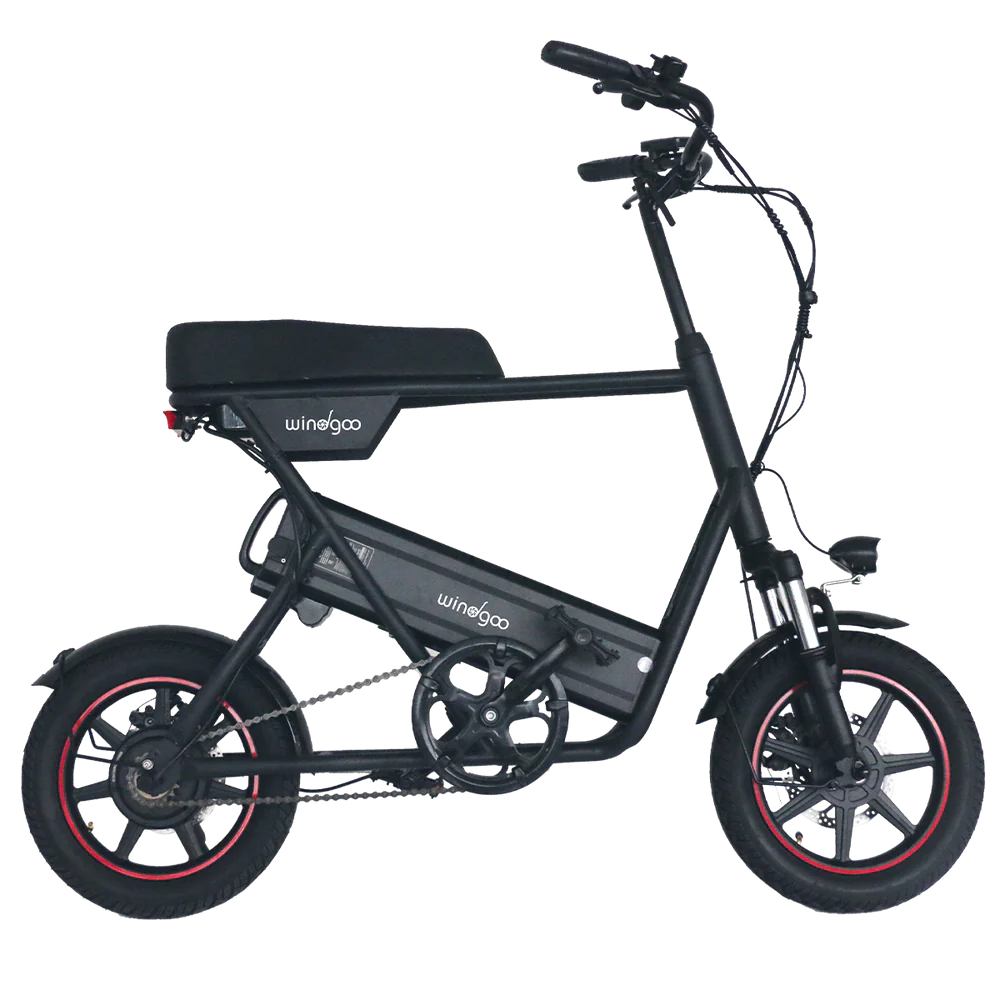 Windgoo F1 Hybrid e-bike 250w zwart 100% legaal