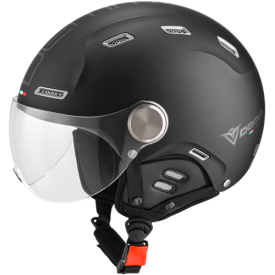 Speed Pedelec helm Vito E-Light met vizier. zwart