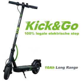 UrbMob Kick&GO 10Ah Long Range. Legale elektrische stapstep