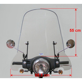 Windscherm hoog model. Sym Allo GT. Origineel