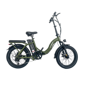 Windgoo E20 elektrische vouwfiets - 12.5Ah - 20 inch Army Green