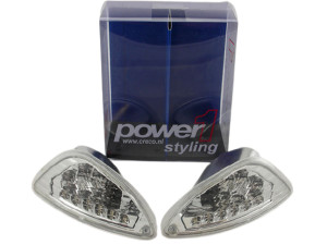 Led Knipperlicht set Audi style achterzijde. Vespa LX / S / LXV Power1