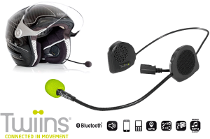 Hands-free Bluetooth Communicatie Systeem TWIINS D2