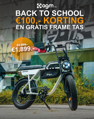 AGM GT250 V2 Fatbike. Actie: Gratis Frametas.